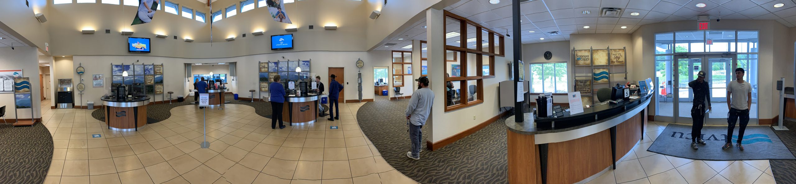 Tennessee Valley Federal Credit Union Branch Remodel Project Before 
