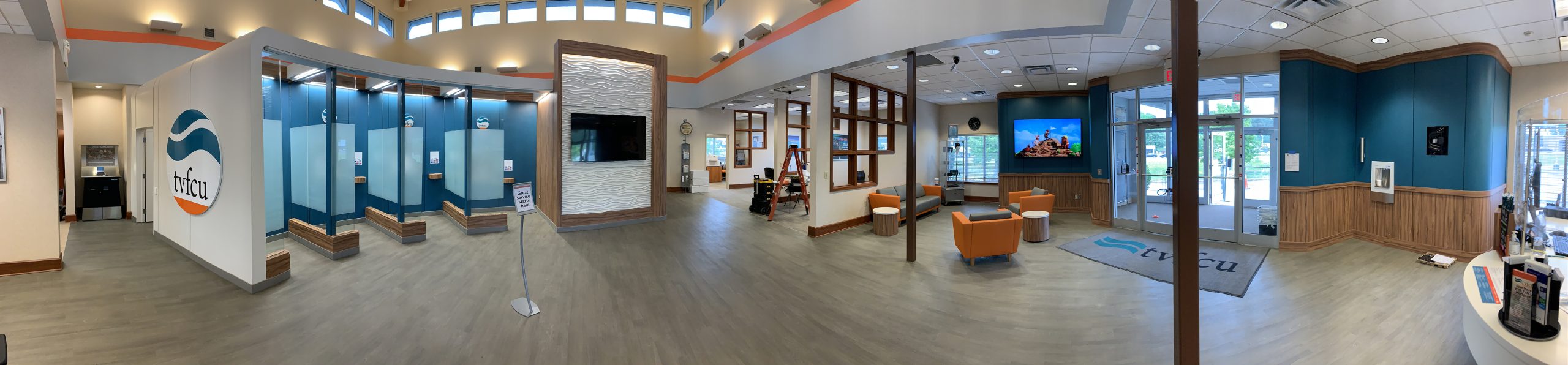 Tennessee Valley Federal Credit Union Branch Remodel Project After